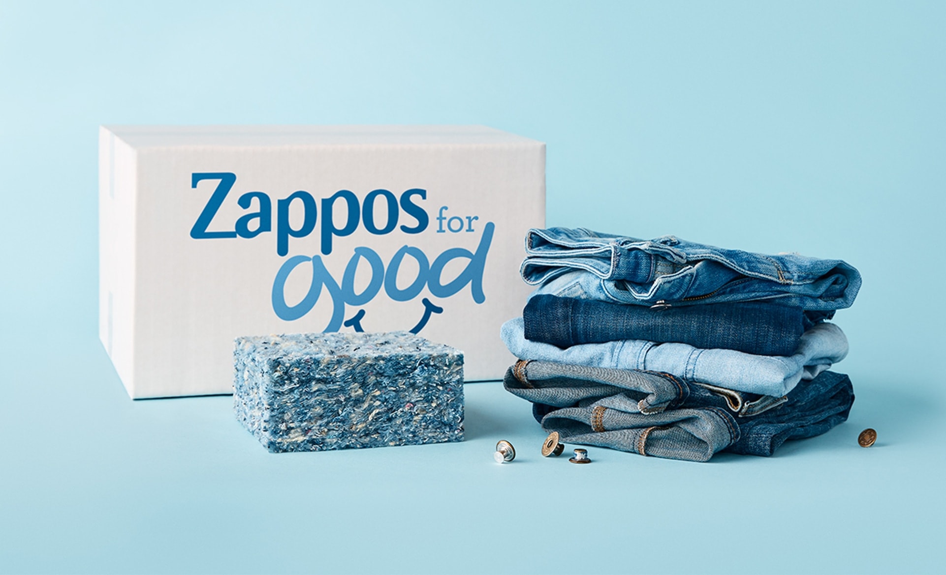 Zappos for Good recycle by mail program